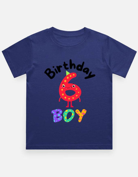 Boy's Crew Neck T-Shirt - Bellaor
