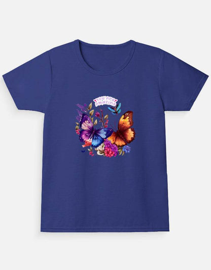 Girl's Crew Neck T-Shirt - Bellaor