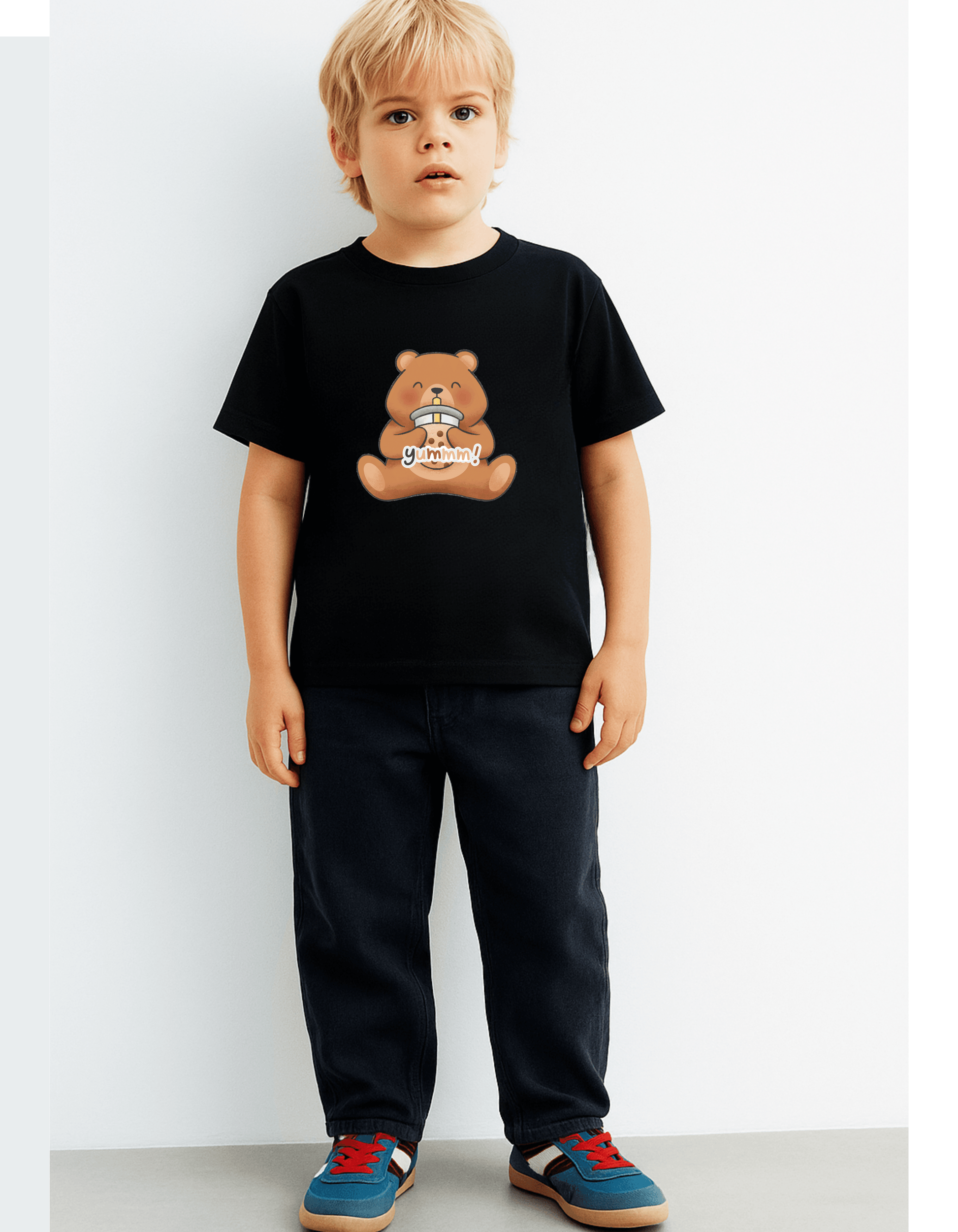 Boy's Crew Neck T-Shirt - Bellaor