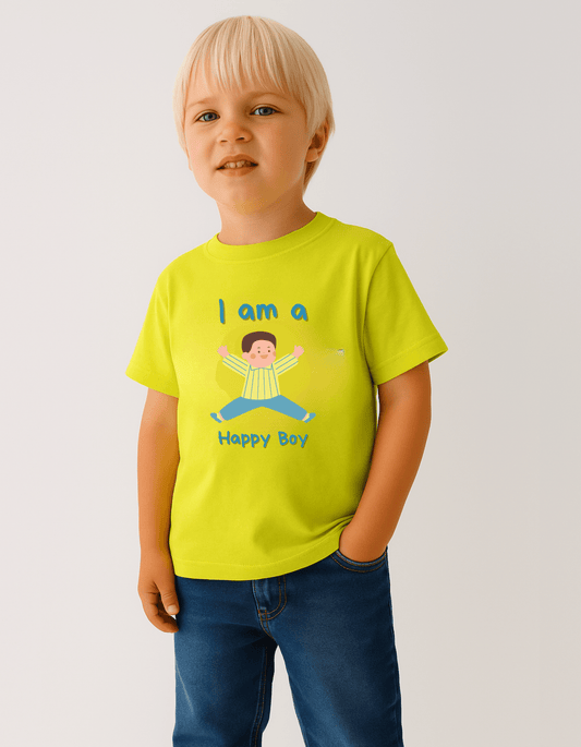 Boy's Crew Neck T-Shirt - Bellaor