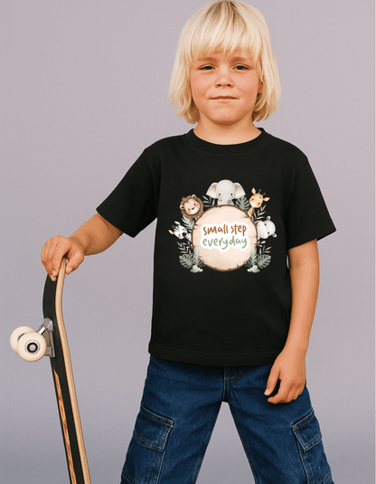 Boy's Crew Neck T-Shirt - Bellaor