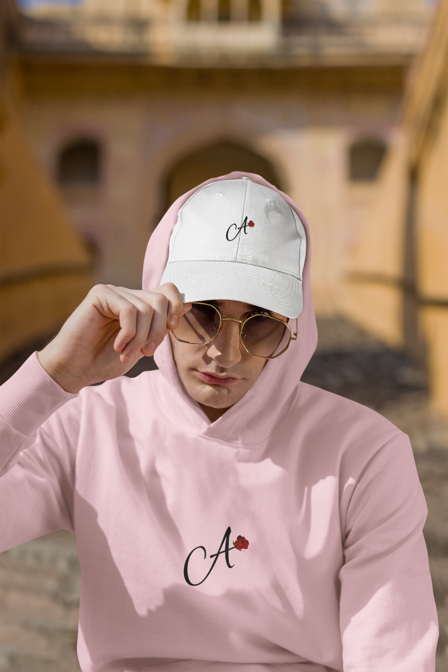 Alphabet Series Unisex Oversized Hoodie